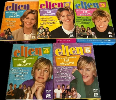 Ellen The Complete Series Season 1 2 3 4 5 DVD DeGeneres 1994-1998 ABC RARE! - Image 1 of 3