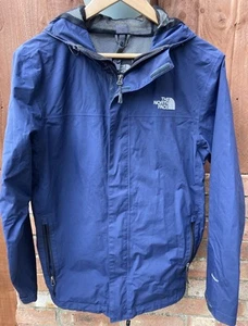 Chaqueta con capucha para hombre The North Face Hyvent azul talla pequeña - Imagen 1 de 19