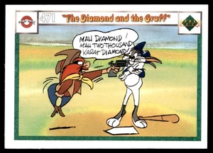 Looney Tunes Bugs Bunny & Daffy Duck 1990 The Diamond and the Gruff Upper Deck - Bild 1 von 2