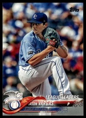 2018 Topps #327 Jason Vargas - Image 1 of 2