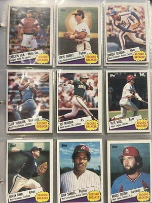 Juego completo de tarjetas de béisbol Topps 1985 792 McGwire/Clemens/Puckett RC CASI NUEVO-COMO NUEVO+ Foto 1 de 3