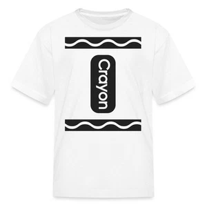 Crayon Costume Group Halloween Costume Family Couple Costume Kid's T-Shirt - Picture 1 of 25