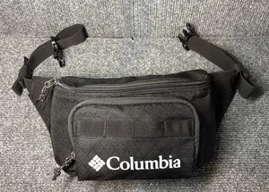 Columbia Unisex Zigzag Black Hip Pack Black One Size Fanny Pack - Picture 1 of 9