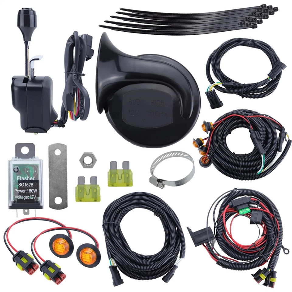 UTV Turn Signal Kit with Horn&Column Turn Switch For Polaris Ranger RZR Can-Am - Image 1 of 4