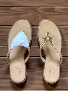 Naturalizer Liliana Sandals CremeBrulee 9.5 Women’s New in Box Comfort Chic - Picture 1 of 6