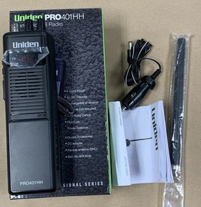 Uniden PRO401HH Handheld Durable CB Radio Long Range 40 CB Channel 4W-MAX - Zdjęcie 1 z 7