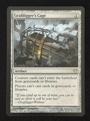 1x MTG Grafdigger's Cage - Dark Ascension (DKA) #149 - Magic the Gathering - Image 1 of 2