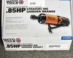Matco Tools MT5880M Straight Die Grinder .85HP Orange New in Box- Box Is Worn - Picture 1 of 4