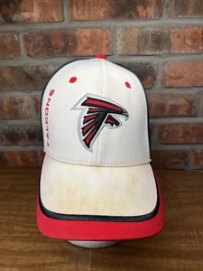Cappello Atlanta Falcons '47 rosso nero logo ricamato grande Flexfit NFL - Foto 1 di 7