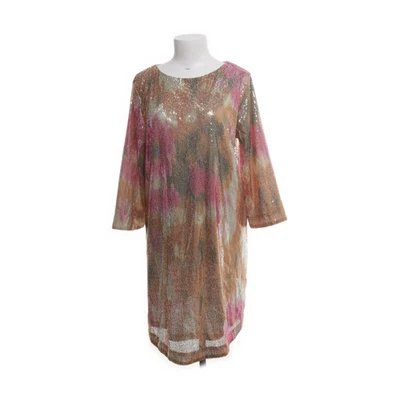 H&M, Cocktailkleid, Größe: 44, Pink/Gold, Polyester, Batik, Damen #BTb - Bild 1 von 4