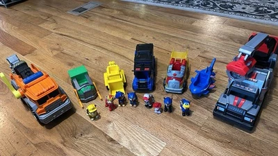 ¡Enorme! PAW PATROL Figuras de Juguete Vehículos Lote Colección Serie de Dibujos Animados Set  Foto 1 de 2