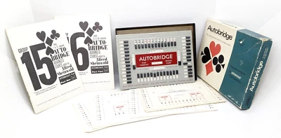 Parker Brothers 1969 Advanced Autobridge Play Bridge by Yourself Vintage Game - Image 1 of 4