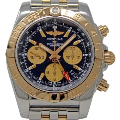 Breitling Chronomat CB0420 44mm Rose Gold & Steel AUTOMATIC *2YRWARRANTY #2120-1 - Image 1 of 4