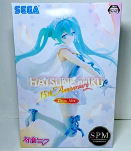 Hatsune Miku 15th Anniversary Zhou Ver. SPM Super Premium Figure Japan - Picture 1 of 3