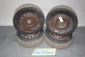 Komplettradsatz Sommer Räder Fiat 500L 205/55 R16 91V Goodyear - Bild 1 von 12