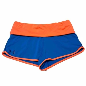 Under Armour All Season Gear Girls Orange Size YXL Running Shorts Graphic Logo - Picture 1 of 9