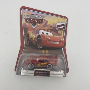 Voitures Disney Pixar Lightning McQueen avec autocollants pare-chocs chasse jouet voiture
