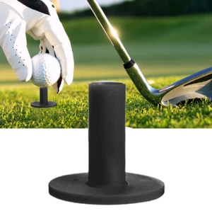 2pcs 80mm Rubber Golf Tee Home Driving Ranges Strike Mat Practice Ox Tenden Tee - Picture 1 of 5