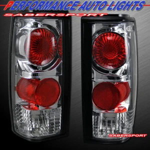 Juego de pares de luces traseras cromadas para camioneta Chevy S10 1982-1993 GMC Sonoma - Imagen 1 de 2