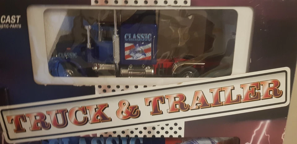 PETERBILT REVELL 1/25  set  camion e rimorchio trailer Modellino Rare die-cast - Immagine 1 di 4