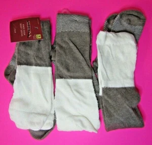 Womens  KNEE HIGH BOOT SOCKS   BROWN/BEIGE  Merona  Size 4-10   3 Pair  NEW - Picture 1 of 3