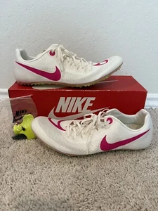 Nike Zoom Ja Fly 4 Men’s Size 10.5 Track & Spikes Sail DR2741-100 New - Picture 1 of 10