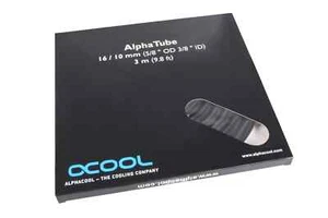 Alphacool tubing AlphaTube HF 16/10 (3/8"ID) - UV Black 3m (9,8ft) Retailbox - Zdjęcie 1 z 2