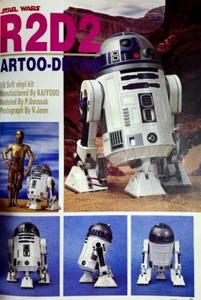 7"STAR WARS Sci-Fi Classic Movies R2D2 Robot Unbuilt UnpaintedVinyl Model Kit1/6 - Picture 1 of 3