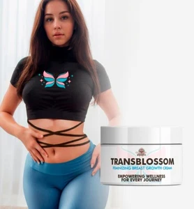 Harmony Haven World Presents TransBlossom MTF Feminine Breast Massaging Cream - Picture 1 of 5