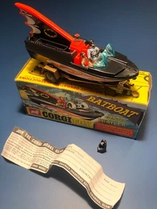 CORGI TOYS 107 BATBOAT 1ST EDITION - 1967 - Picture 1 of 23