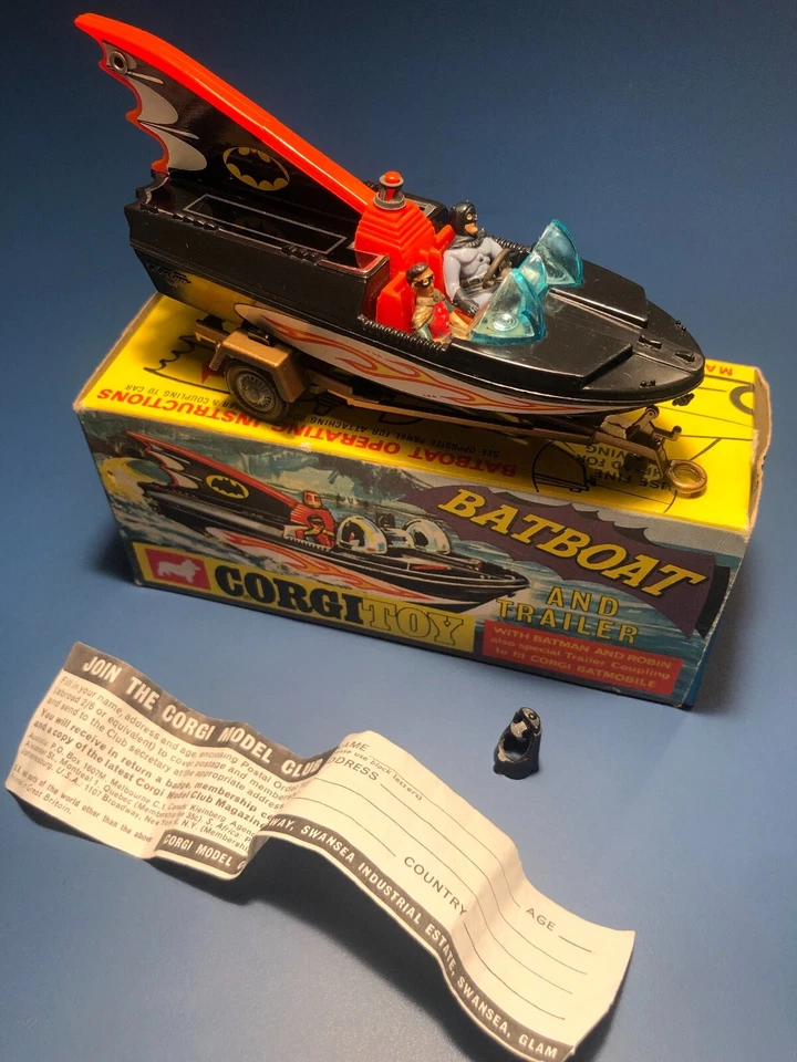 CORGI TOYS 107 BATBOAT 1ST EDITION - 1967 - Image 1 of 4