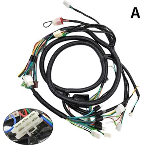 8 Pole Cable Complete Main Wiring Harness For GY6 150cc Chinese Scooter Moped - Picture 1 of 14