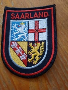 Feuerwehr Ärmelabzeichen Patch - Feuerwehr Saarland - Bild 1 von 1