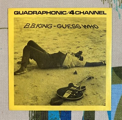 B.B. King SEALED 7" Jukebox EP w PS Guess Who 1974 Quad M/M - Image 1 of 2