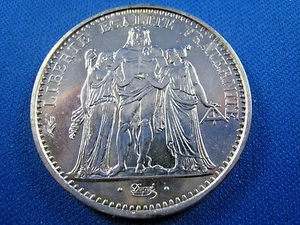 FRANKREICH 1965 SILBER 10 FRANC (SKF14) - Bild 1 von 2