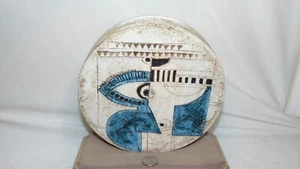 VACE DE ARTE REDONDO DE COLECCIÓN HECHO EN INGLANDIA - Imagen 1 de 12