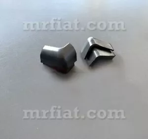 Fiat Dino Rear Inner Rubber Corner On Door RH/LH (2 pcs) New - Foto 1 di 1