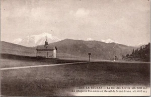 Postal de La Cluzaz La Chapelle Ste-Anne Mont Blanc Francia - Imagen 1 de 2