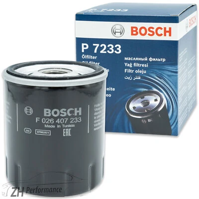 BOSCH P 7233 Ölfilter für Ford Focus C-Max S-Max Edge Kuga Mondeo Galaxy - Bild 1 von 4