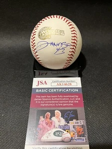 Béisbol Damaso Marte Medias Blancas de Chicago 2005 firmado por la Serie Mundial ~ Certificado de Autenticidad JSA - Imagen 1 de 5