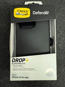 Otterbox Defender Series Pro Case With Holster - iPhone 14 Pro Max - Black - NEW - Photo 1 sur 1