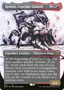 Kethek, Crucible Goliath x1 Showcase Phyrexia: All Will Be One NM MTG - Picture 1 of 1