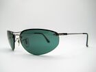 New Authentic Ray Ban Sunglasses RB3155 004/71 60mm Black  / Green