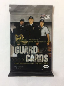 2003 sealed pack of Army National Guard trading cards ~ GUARD CARDS ~ 8 cards - Picture 1 of 2