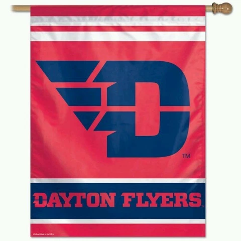 DAYTON FLYERS HOUSE FLAG OR WALL BANNER 27"X37" NCAA OFFICIALLY LICENSED Cover
