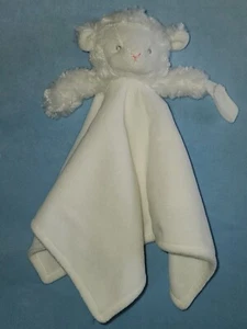 Carters White Lamb Sheep Pacifier Plush Security Blanket Lovey Toy - Picture 1 of 3