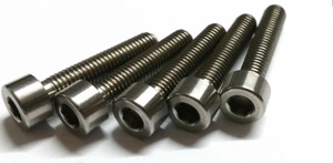 5 x Titan Schrauben / Titanium Grade 5 Screws DIN 912 M5 x 25* - Picture 1 of 1