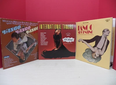 4xLP Lot EX Tango Tango Tango/International Tangos/Tango Argentino (Cast Album) - Image 1 of 4