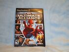 Marvel: Ultimate Alliance (Sony PlayStation 2, 2006) Complete and Tested