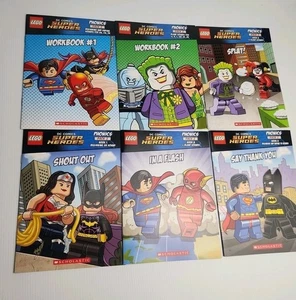 LEGO DC Comics Super Heroes Phonics Boxed Book Paperback Set 12 Books - Bild 1 von 5